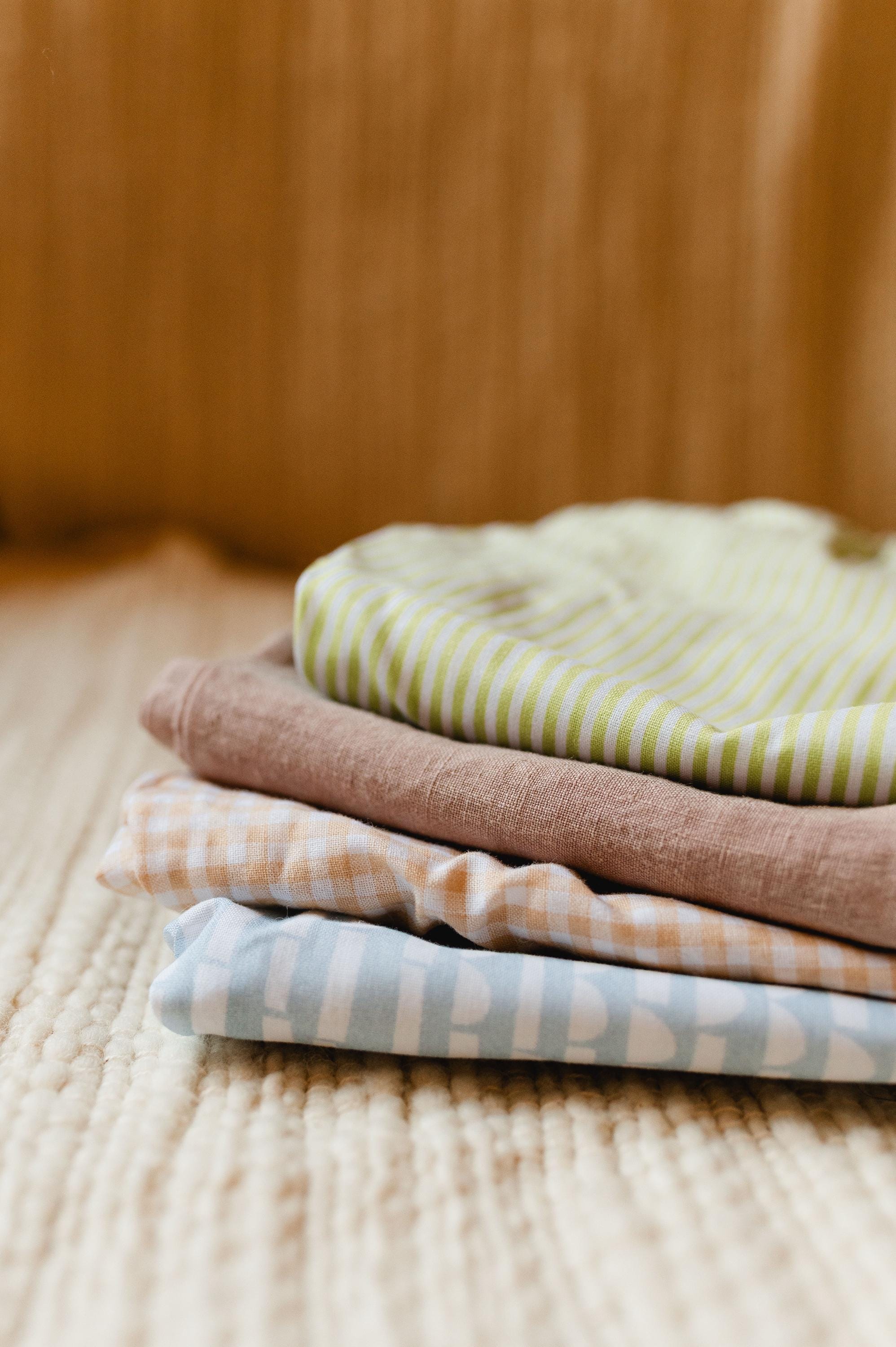Soft Cotton Baby Pants | Neutral Minimalist Toddler Trousers (Handmade)