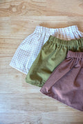 100% Cotton Baby Shorts